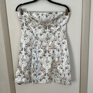 Danielle Bernstein floral print mini dress